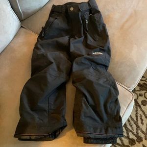 boys North face DryVent snow pants- XS black (6)